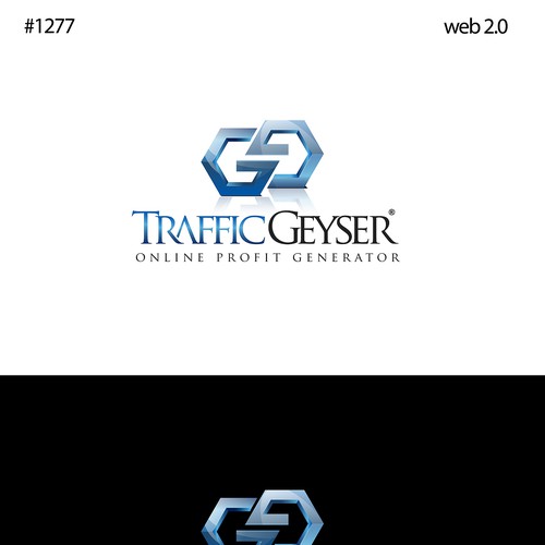 T-R-A-F-F-I-C   g-e-y-s-e-r  Logo Design by Lugosi