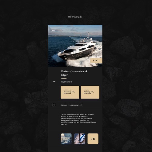 Luxury Mobile App Design by ELGER