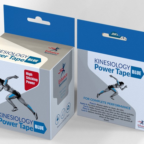 Design a Sports Tape Package Label - Quick turnaround Design by russell.the.ice