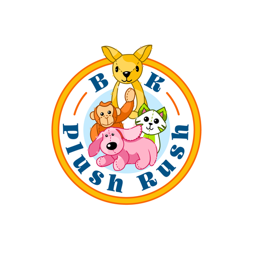 コンペ「Plush stuffed animal toys needs a fun logo」のデザイン by byangejimenezさん 