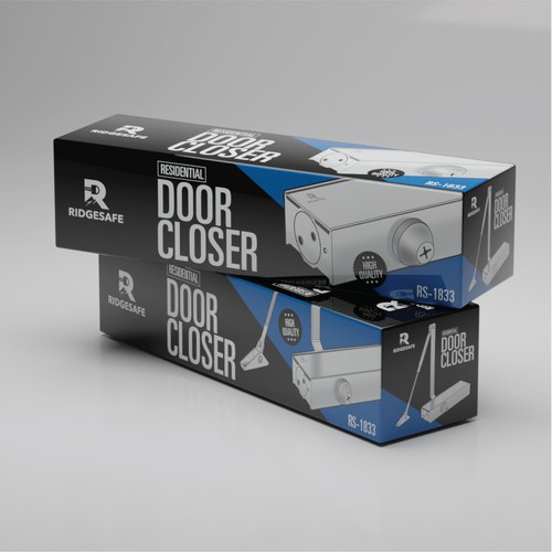 Design a Modern Packaging Design for Hardware Company (Door Closer) Design by Dem Ro