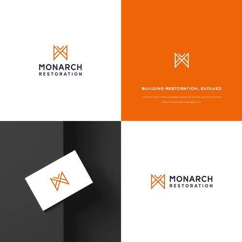 Design a modern clean logo package for a restoration company Design by Danny A