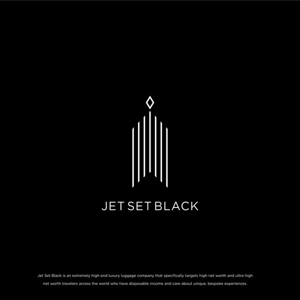 Design by omar sahid titled "Jet Set Black"
