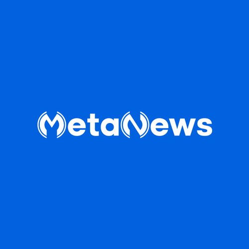 Design a logo for a web3 News platform called MetaNews Design by moshiur008
