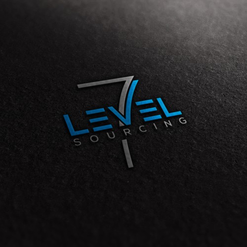 Level 7 Sourcing needs a cool / powerful logo which speaks to its awesomeness :) Design by megawon®