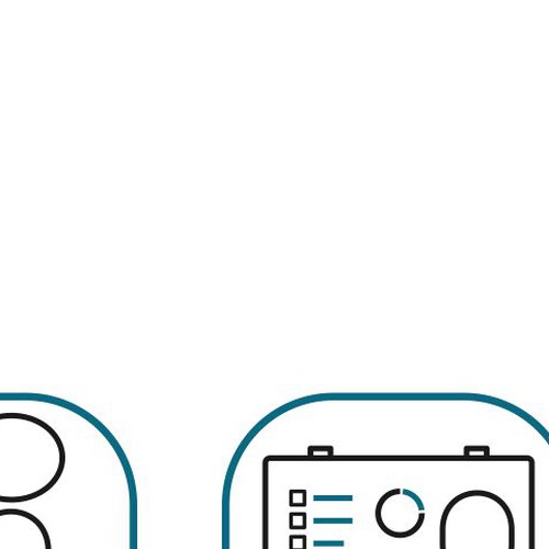5 separate yet cohesive ideograms to identify concepts Design by Leo Sidharta