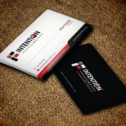 Film Company Business Card Design by AkGraphicsSolutions