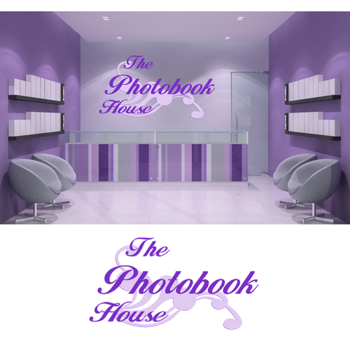 logo for The Photobook House Design by Beizzy Kliocky