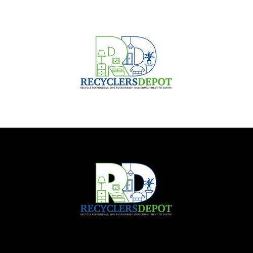 Recyclers Depot, Launching online soon with your help! Design by W. A. P. Nalaka