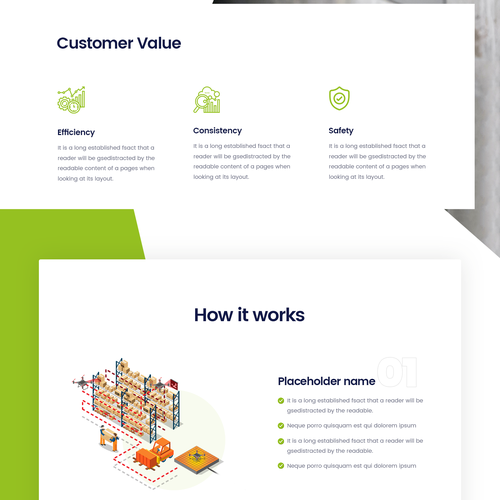 A powerful web design for a high-tech drone startup Design by ⚡️unbox.style⚡️
