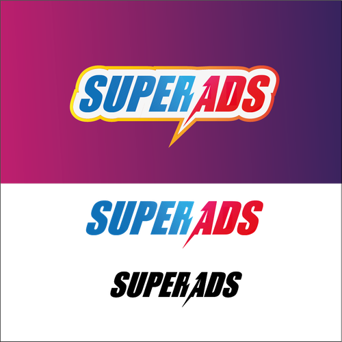 Comic Book like Super-Ads Logo for innovative Marketing Agency Design por @smartn99