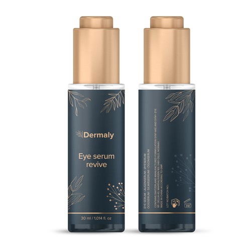 Eye serum bottle design Design by rembrandtjurin