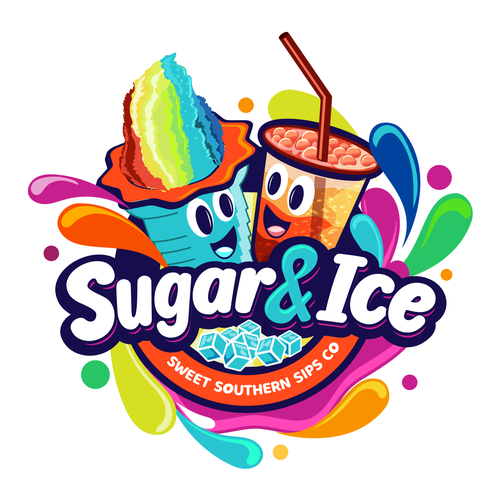 Design di Bring Sugar & Ice to Life – Bright, Bold Branding for a Dirty Soda + Shaved Ice Truck di Night Hawk