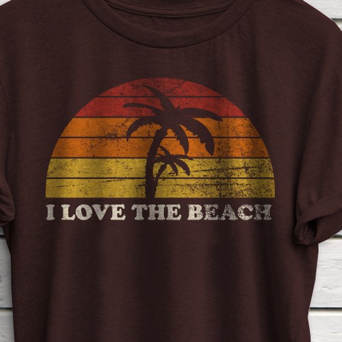 [GUARANTEED] Beach-themed tee-shirt Design by smwdy