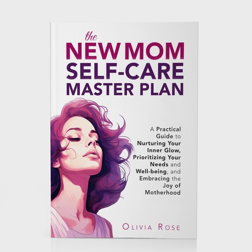 Self-care for New Moms book cover Design by Laslo Vanger