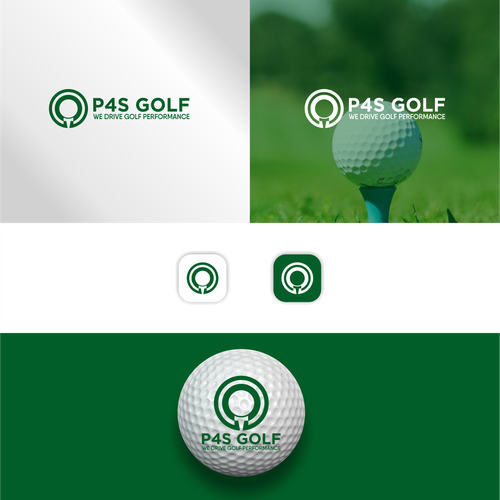 Logo for elite golf performance training based on data and science Design by ASA_2622