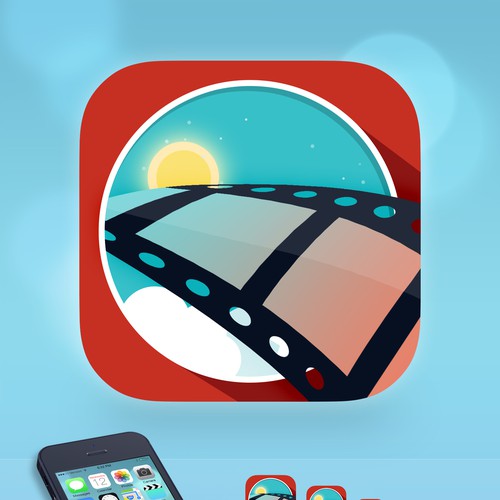 We need new movie app icon for iOS7 ** guaranteed ** Ontwerp door AdrianaD.