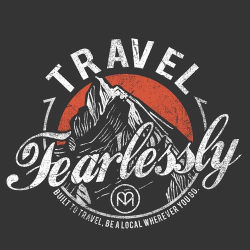 Shirt design for travel company! Réalisé par Blackhordes