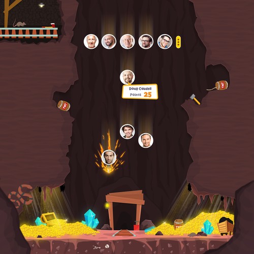 Scrolling Game Background Design Design von RED FLOOD