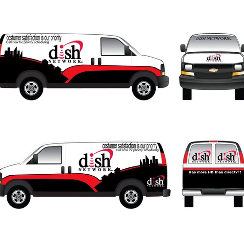 V&S 002 ~ REDESIGN THE DISH NETWORK INSTALLATION FLEET Design por hotzero