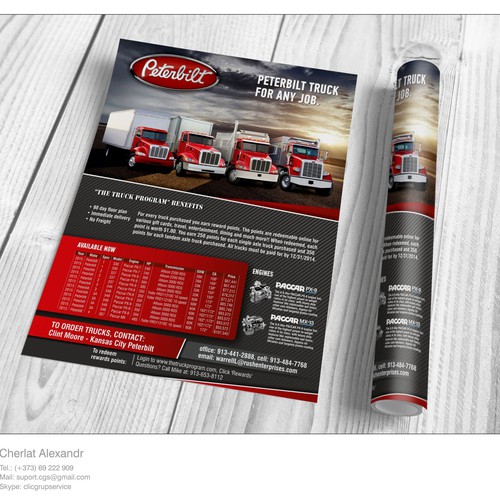Peterbilt October 2014 Design by Alexandr Cerlat