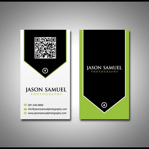 Business card design for my Photography business デザイン by Bayhil Gubrack