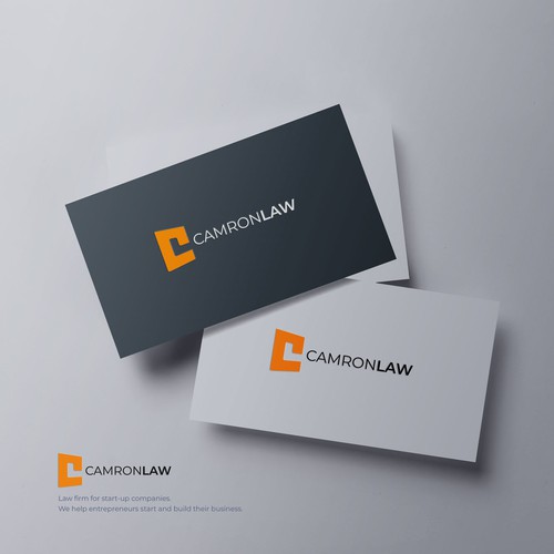 Sophisticated and sleek design for law firm for start-ups Design by linecycle