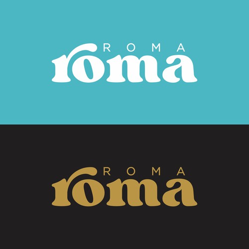 Roma Roma Logo Desing Diseño de isd_design