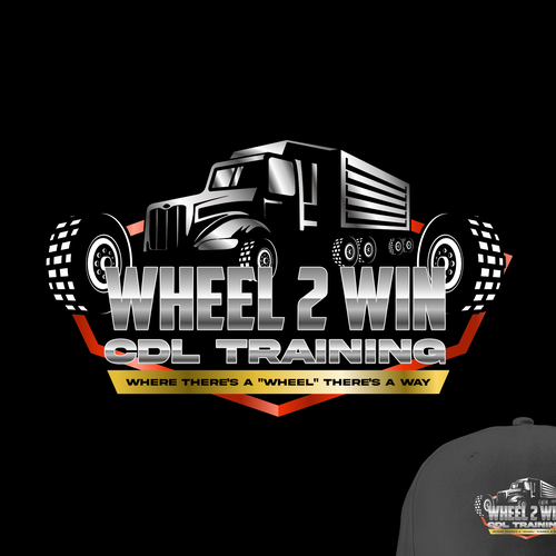 Design a Catchy Logo for CDL Truck Driving School Diseño de Mr. Rious ⚡