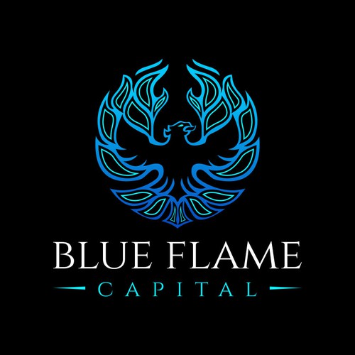 We need a Blue Flame Logo worthy of classic car hood status...but not...really. Design by Jacob Gomes