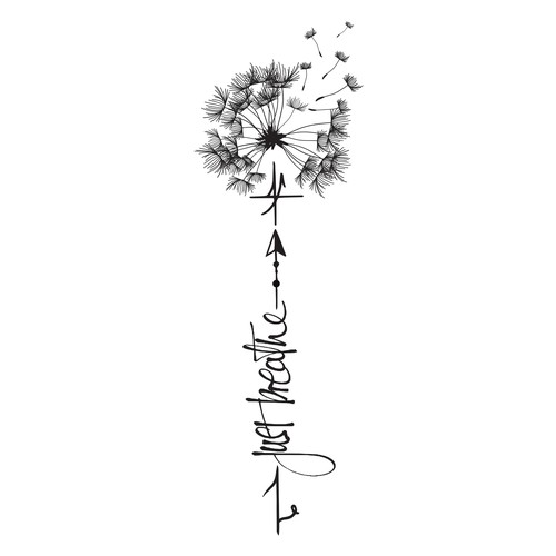 Tattoo Design With Dandelion Tattoo Contest