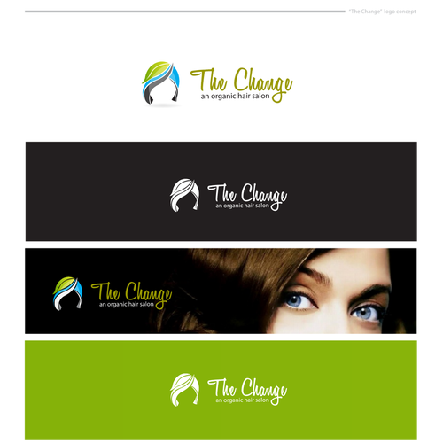 Create the brand identity for a new hair salon- The Change Réalisé par RANG056