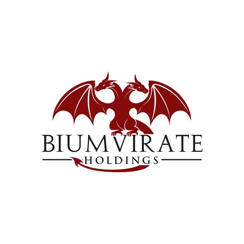 Design A Double Headed Dragon Logo For Our Company Biumvirate Holdings Logo Design Contest 99designs