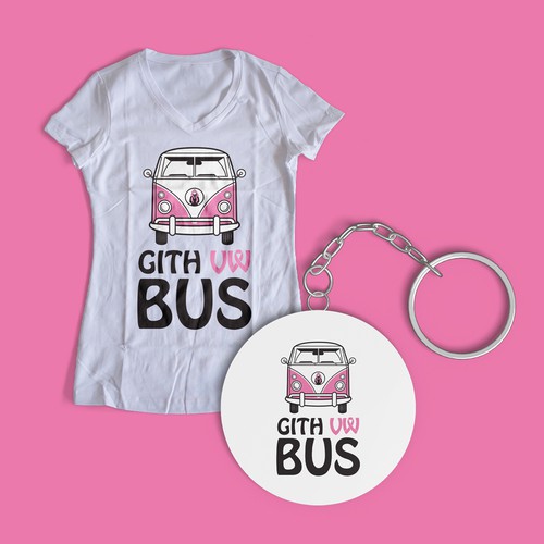 VW Bus Logo for a non-profit Design by mob23