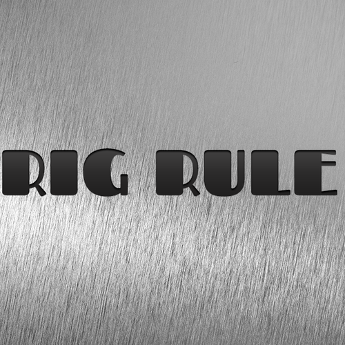 Rig Rule needs Lettering Design (wordmark) Design by designRays