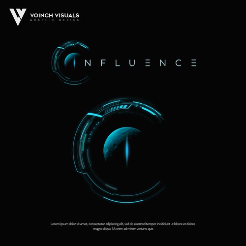 Design a sleek, sci-fi logo for a space strategy game Design by Voinch Visuals
