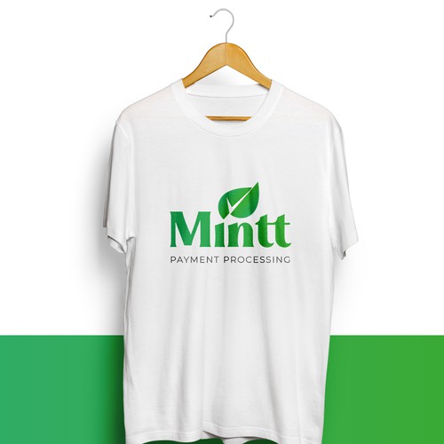 "Urban Trendsetter: Create a Stylish & Bold Logo for Mintt Payment Solutions - Diseño de BouncyMind