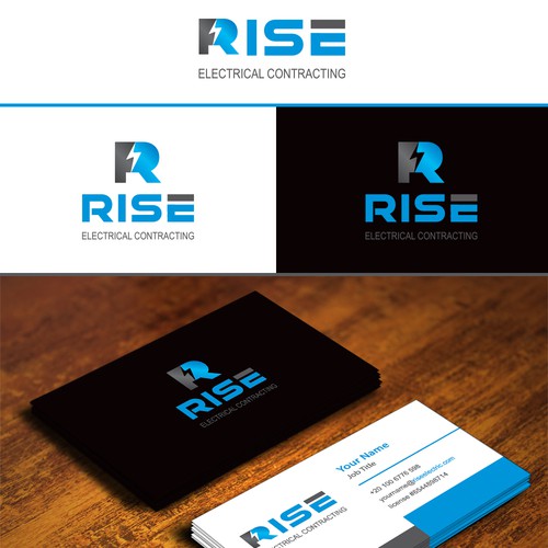 Design a professional logo for electrical contracting company Design réalisé par illusiongraphics