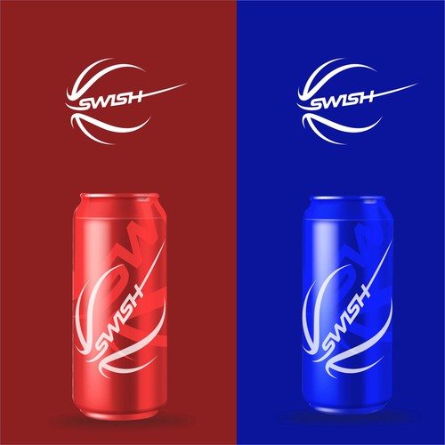 Swish - A New Sports Drink! Design réalisé par bluelines15