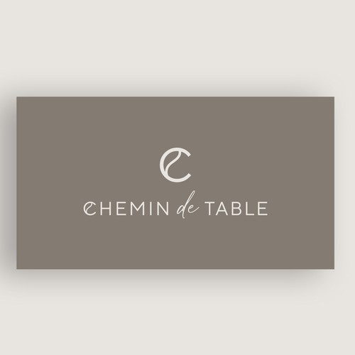 Elegant and modern logo for our website specialised in table cutlery Design by Bojana.