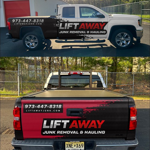 Cool Truck Wrap for Junk Removal Business Design by dnite