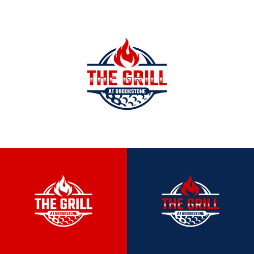 Fun and Modern Golf Course Restaurant Logo Design by MotionPixelll™