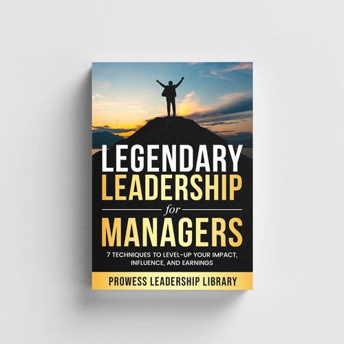 Design a Captivating Book Cover for a Leadership Skills Book for Managers Design by AIMVISION