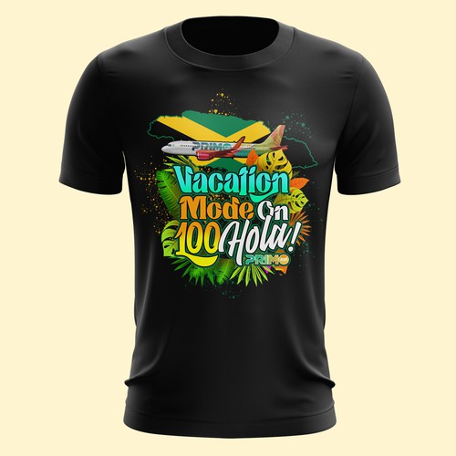 Airline swag t shirt Design by Athew_Yana