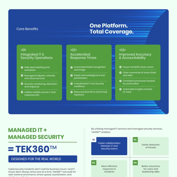 Service Page for Tech Company