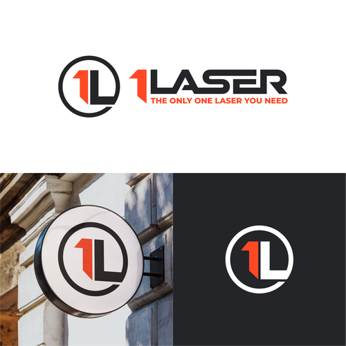 Please design the best logo for consumer laser industry for "1 Laser" Design by canda