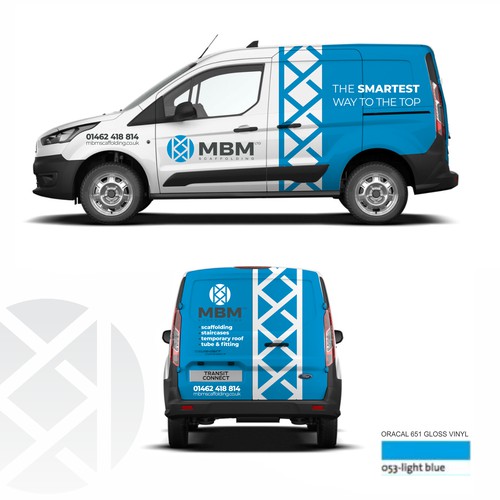 MBM Scaffolding - Van Design Design by Daniel Quaresma
