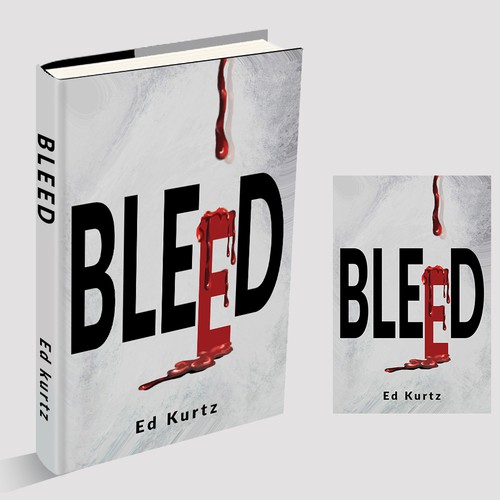 Simple, Crisp, Bloody - Horror Book Cover Design by Lizaa