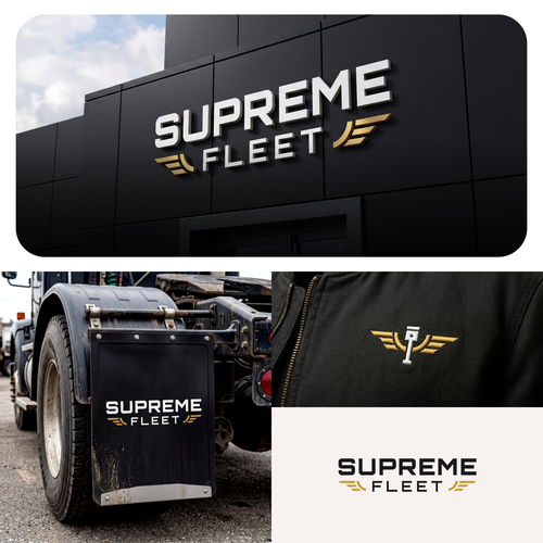 "Need anti-generic trucking brand for a modern semi truck dealership" winning Logo & social media pack
