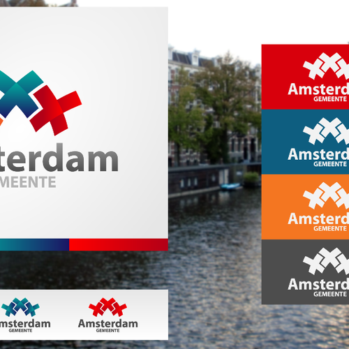 Community Contest: create a new logo for the City of Amsterdam Ontwerp door ojuliangallo